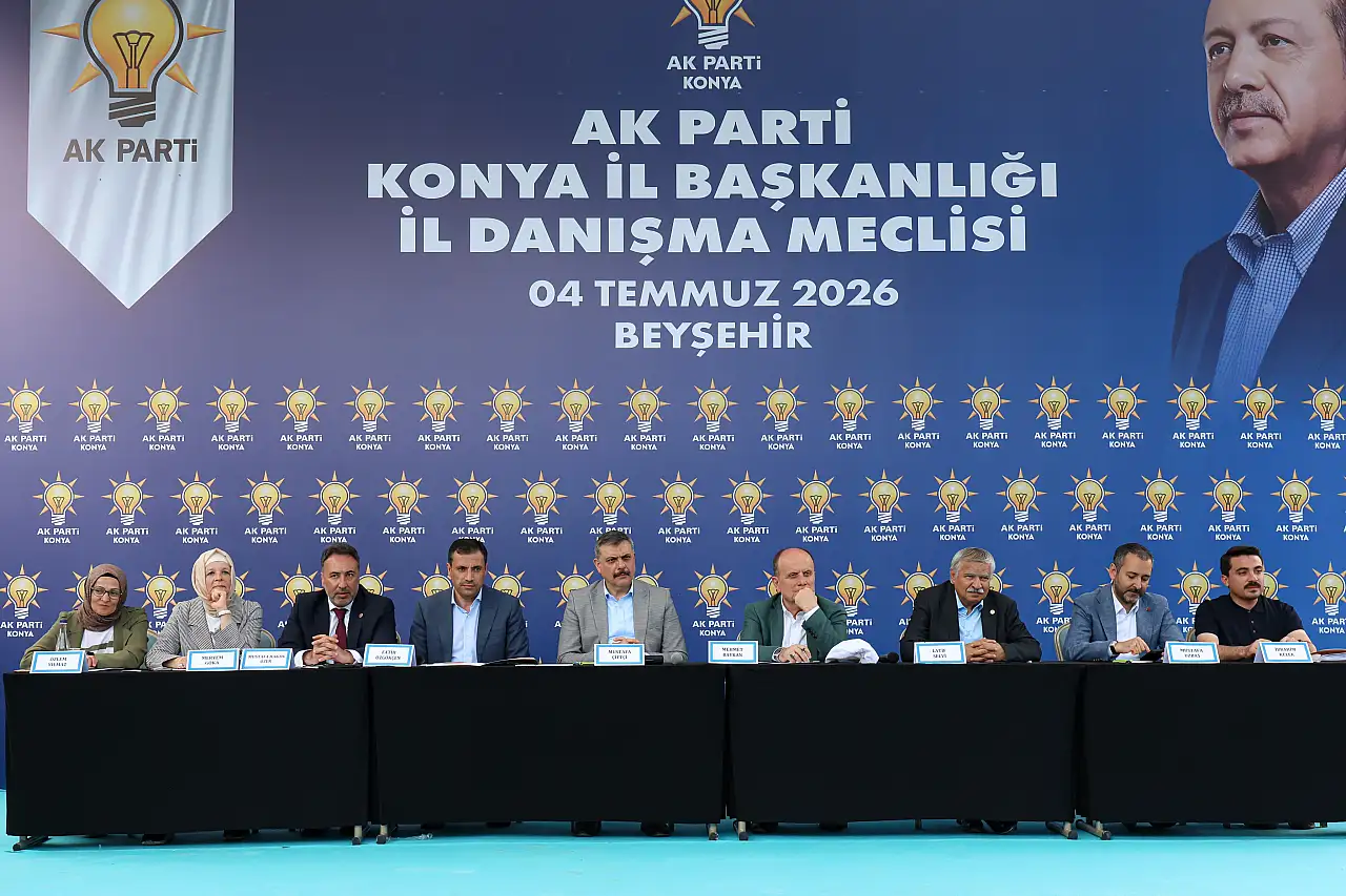 AK Parti Konya Teşkilatı'nın, Bakan Çiftçi'nin katılımıyla Yeşildağ çıkarması