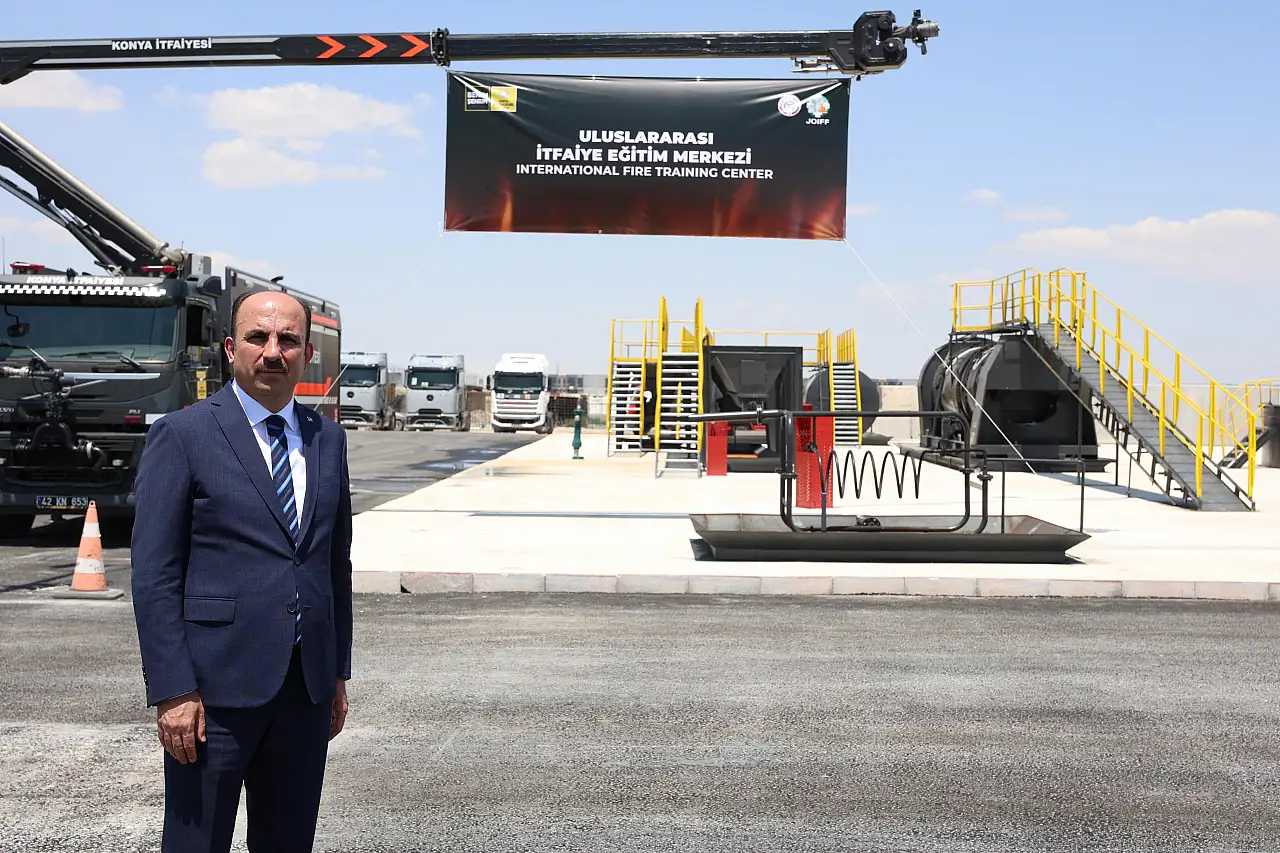 Konya İtfaiyesi dünya tarihine geçti!