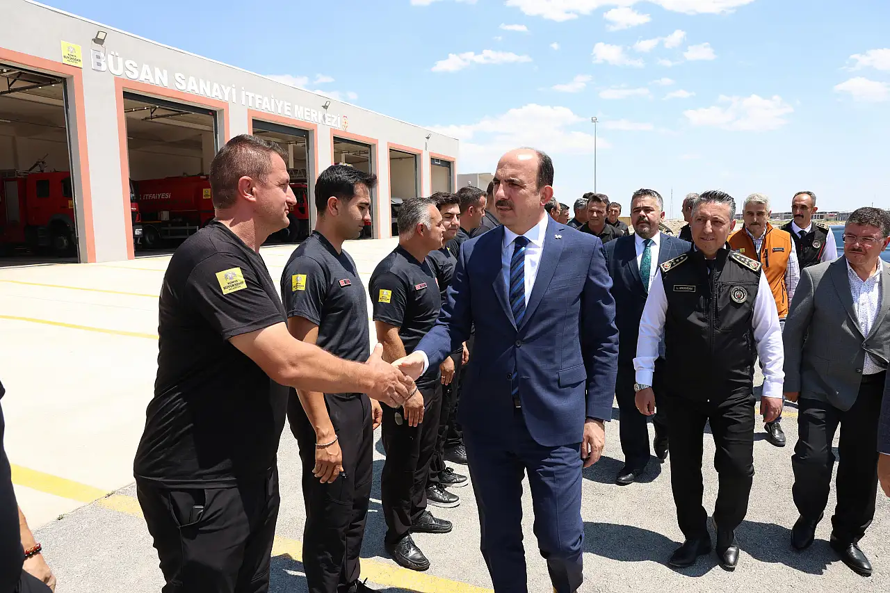 Konya İtfaiyesi dünya tarihine geçti!