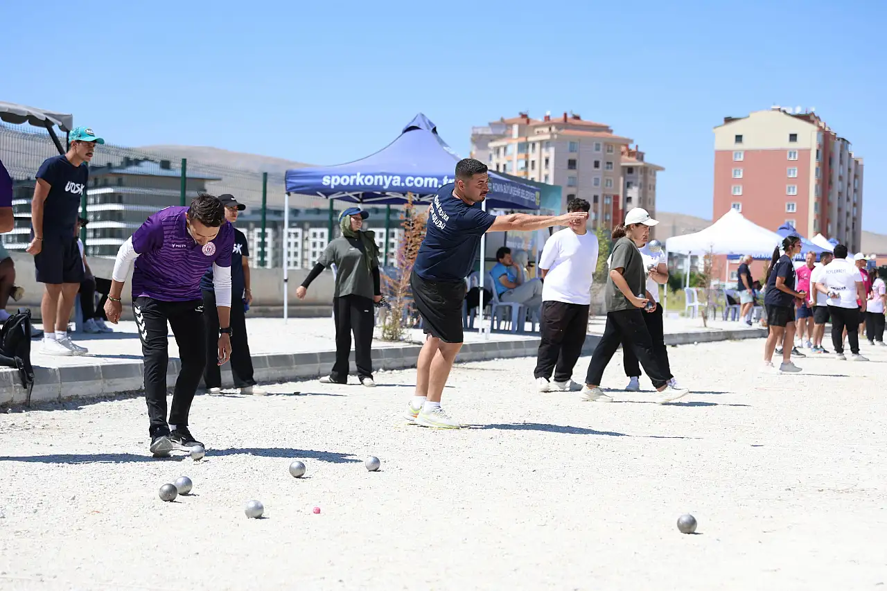 Konya, Uluslararası Bocce heyecanına ev sahipliği yapıyor