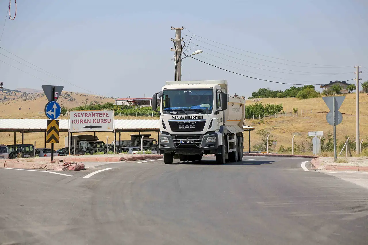 Meram'da ulaşım standardı yükseldi! Çayırbağı Caddesi yenilendi