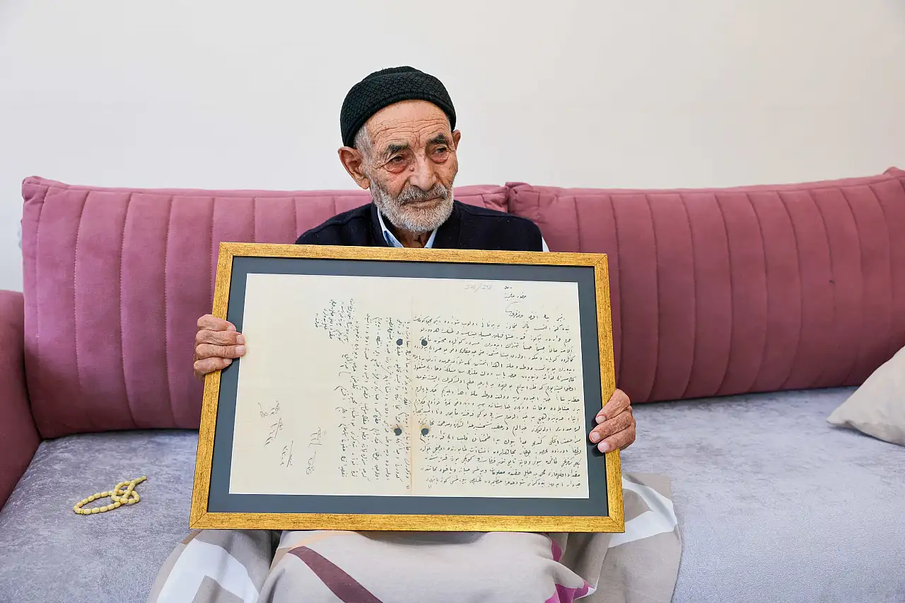 Balkan Harbi'nde kaybolan mektup, 113 yıl sonra Sivaslı aileye ulaştırıldı
