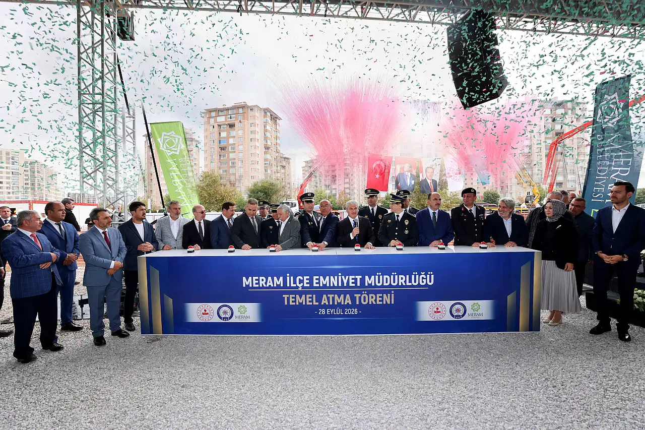 Meram Emniyet Müdürlüğü yeni yuvasına kavuşuyor!
