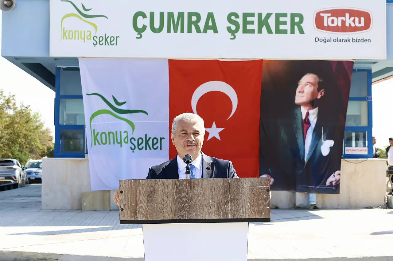 Çumra Şeker'den dev yatırım: Konya'da kapasite artırıldı, yeni dönem açıldı!