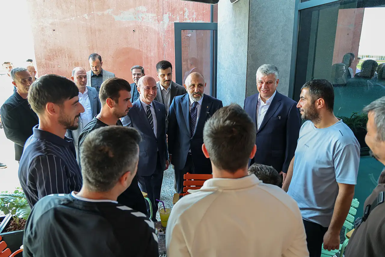 Selçuklu Sporcu Seçme ve Yetiştirme Merkezi misafirlerini ağırlamaya devam ediyor