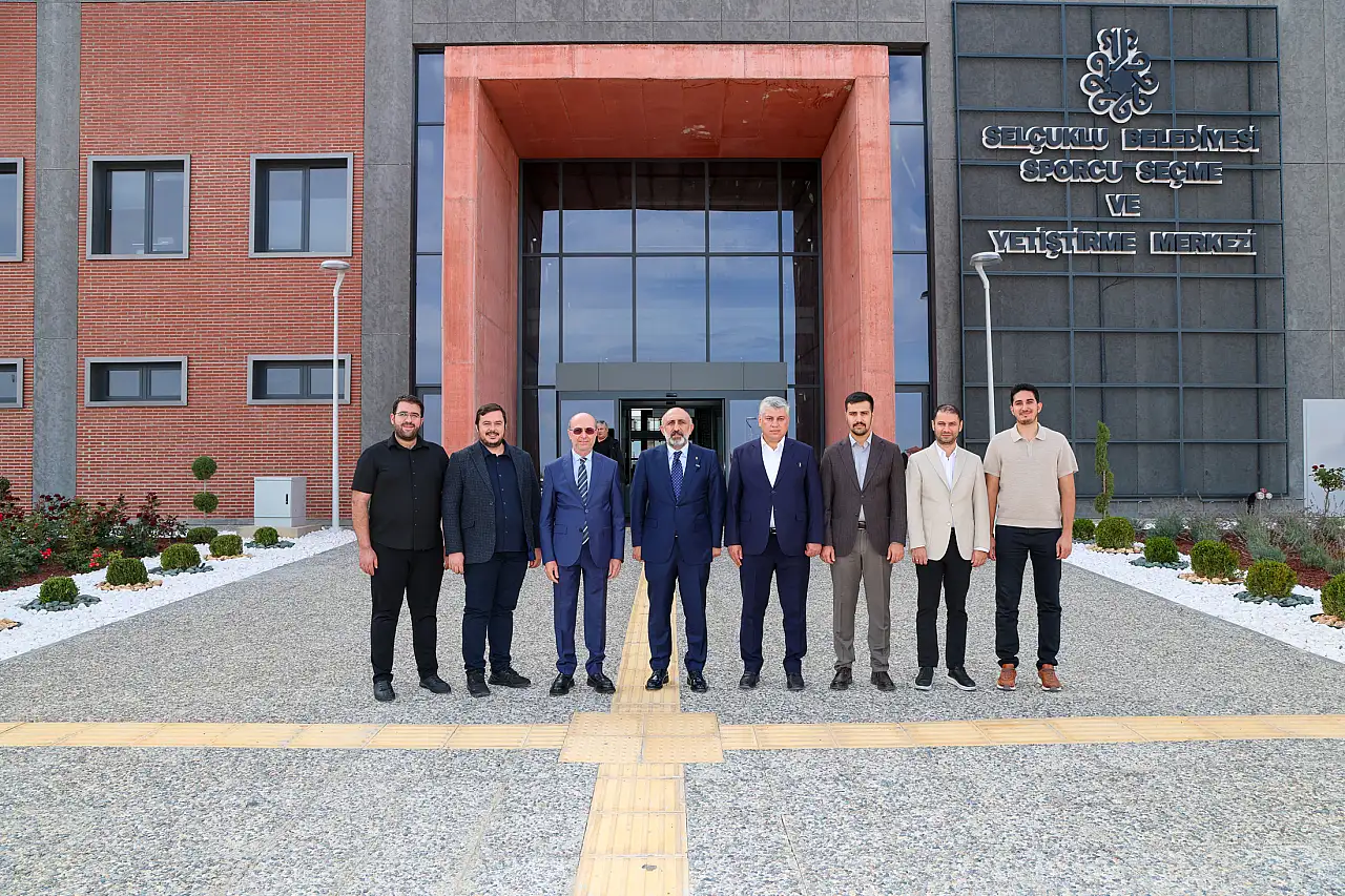 Selçuklu Sporcu Seçme ve Yetiştirme Merkezi misafirlerini ağırlamaya devam ediyor