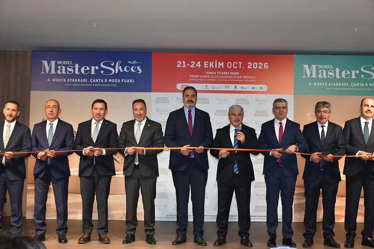 Konya'da ayakkabı sektörünü buluşturan fuar kapılarını açtı!
