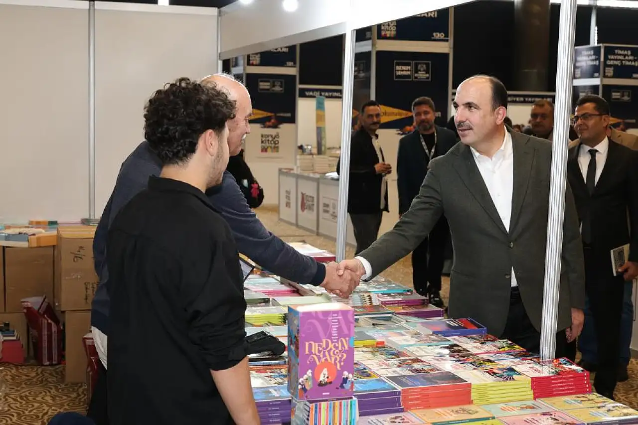 Konya Kitap Günleri'nde dikkat çeken buluşma! Altay'dan davet var
