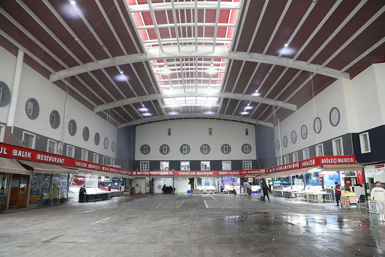 Konya Balık Hali baştan aşağı yenilendi!