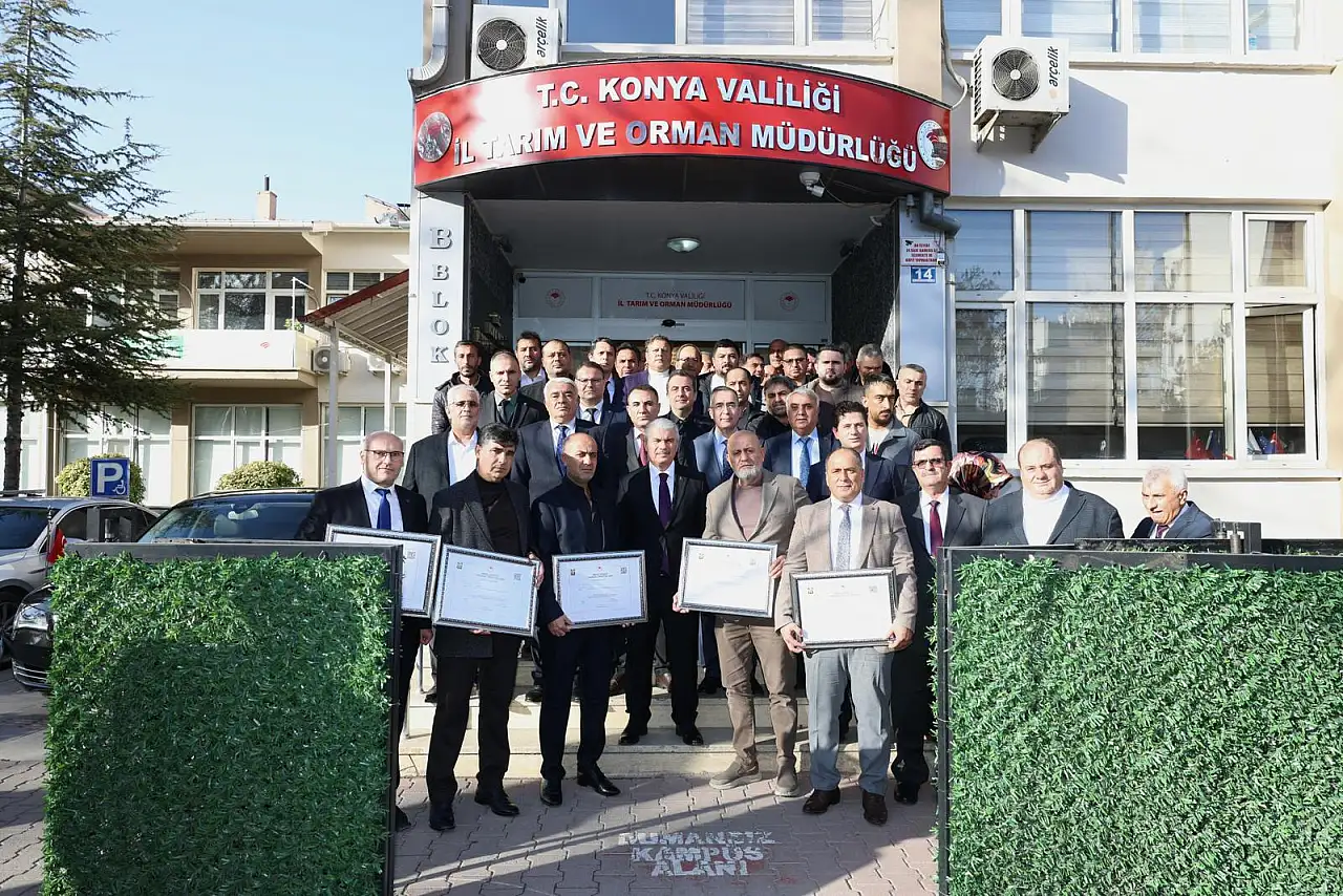 Konya, 18 belgeyle Türkiye birincisi oldu!