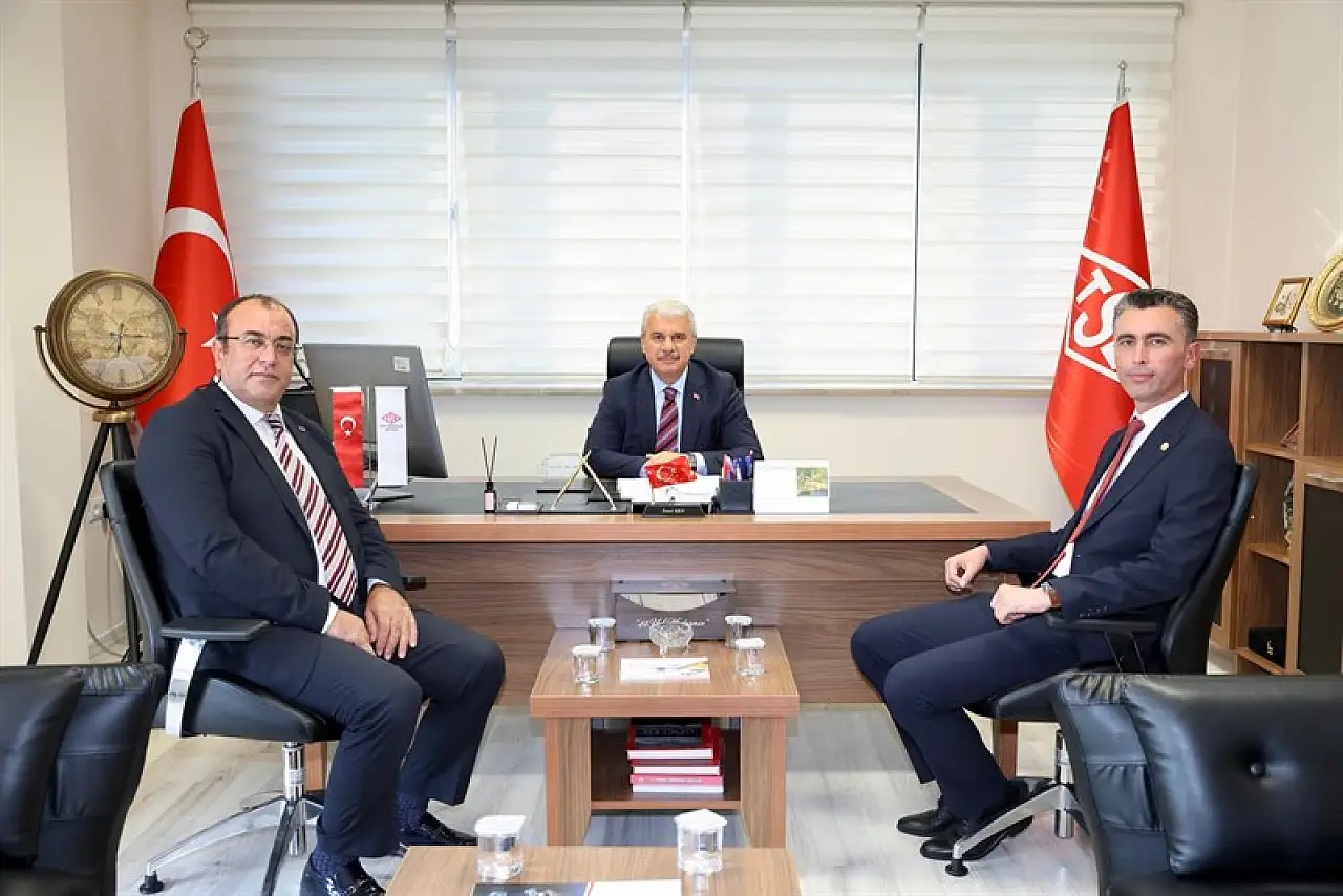 Vali Akın'dan TSE'ye ziyaret: Çalışmalar masaya yatırıldı