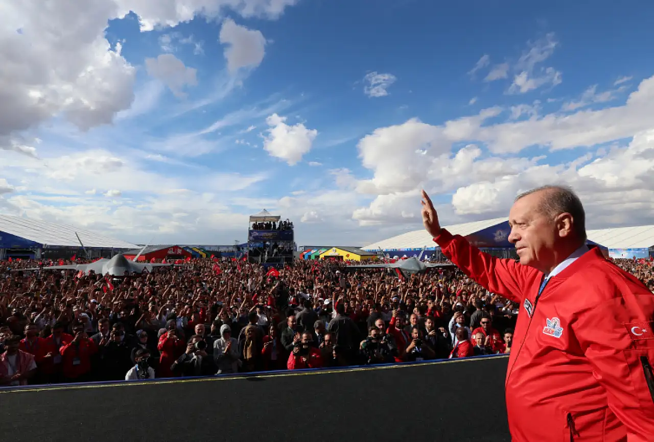 Cumhurbaşkanı Erdoğan TEKNOFEST'te konuştu: 'Türkiye'nin geleceği emin ellerde'