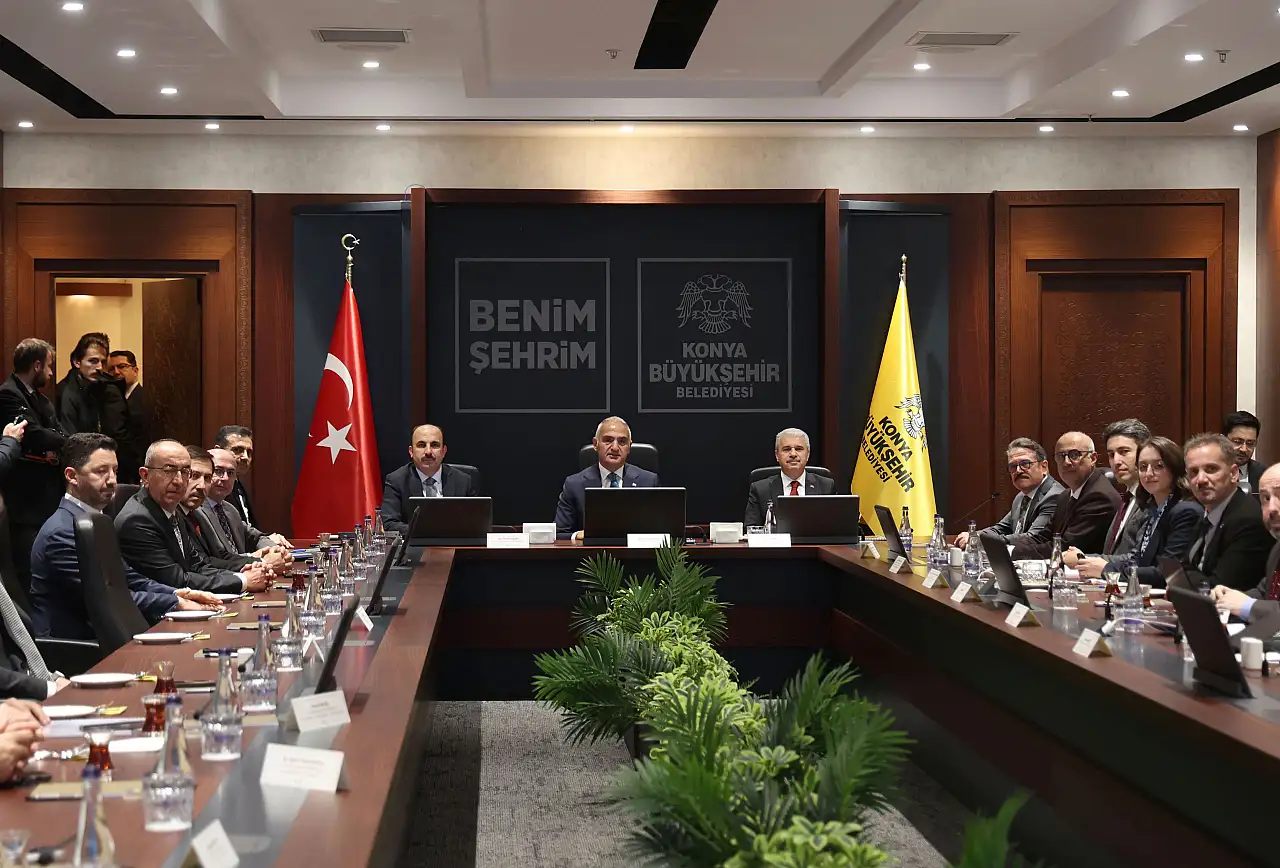 Bakan Ersoy ile Konya'da kritik toplantı! 5 yıllık plan masada!