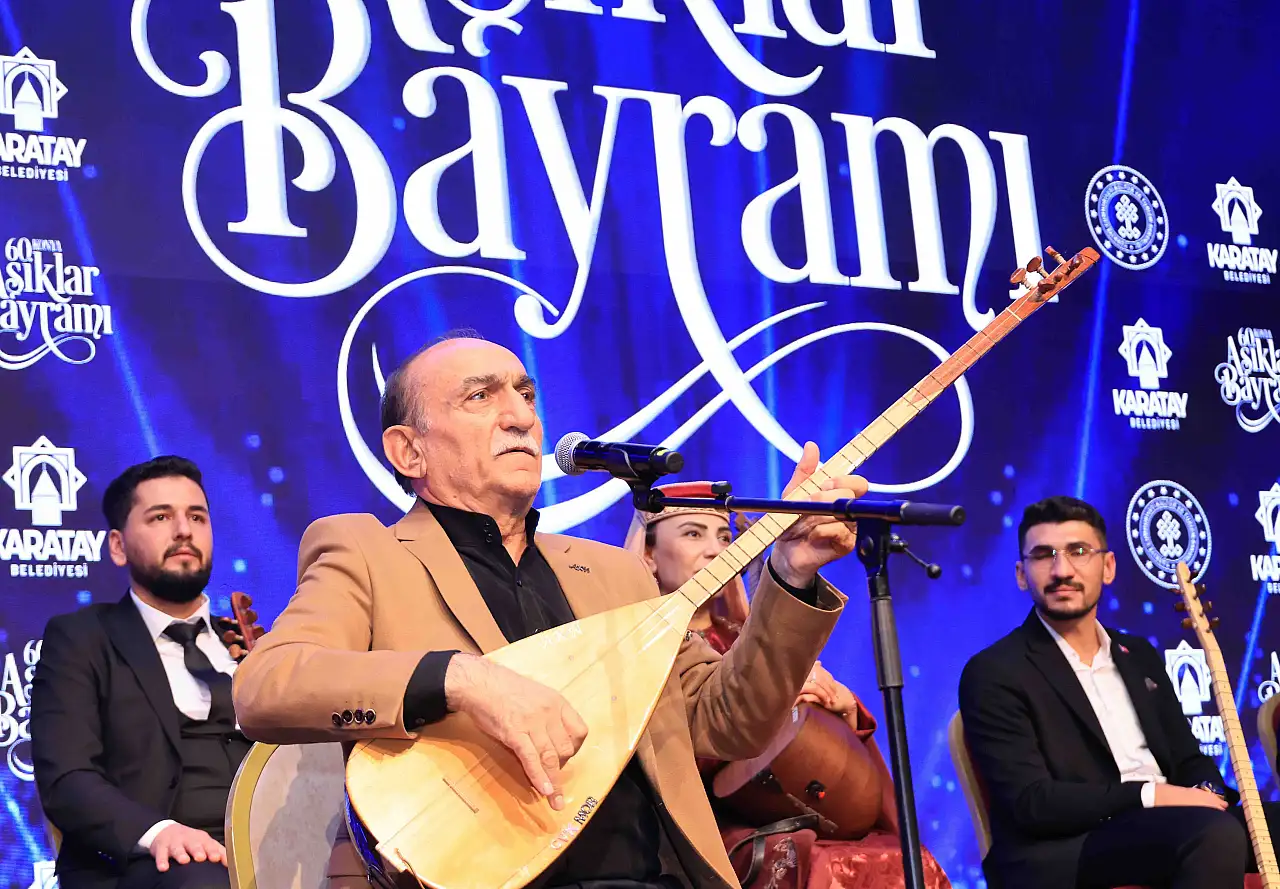 Konya'da saz ve söz şöleni sona erdi! 60. yıla yakışan final