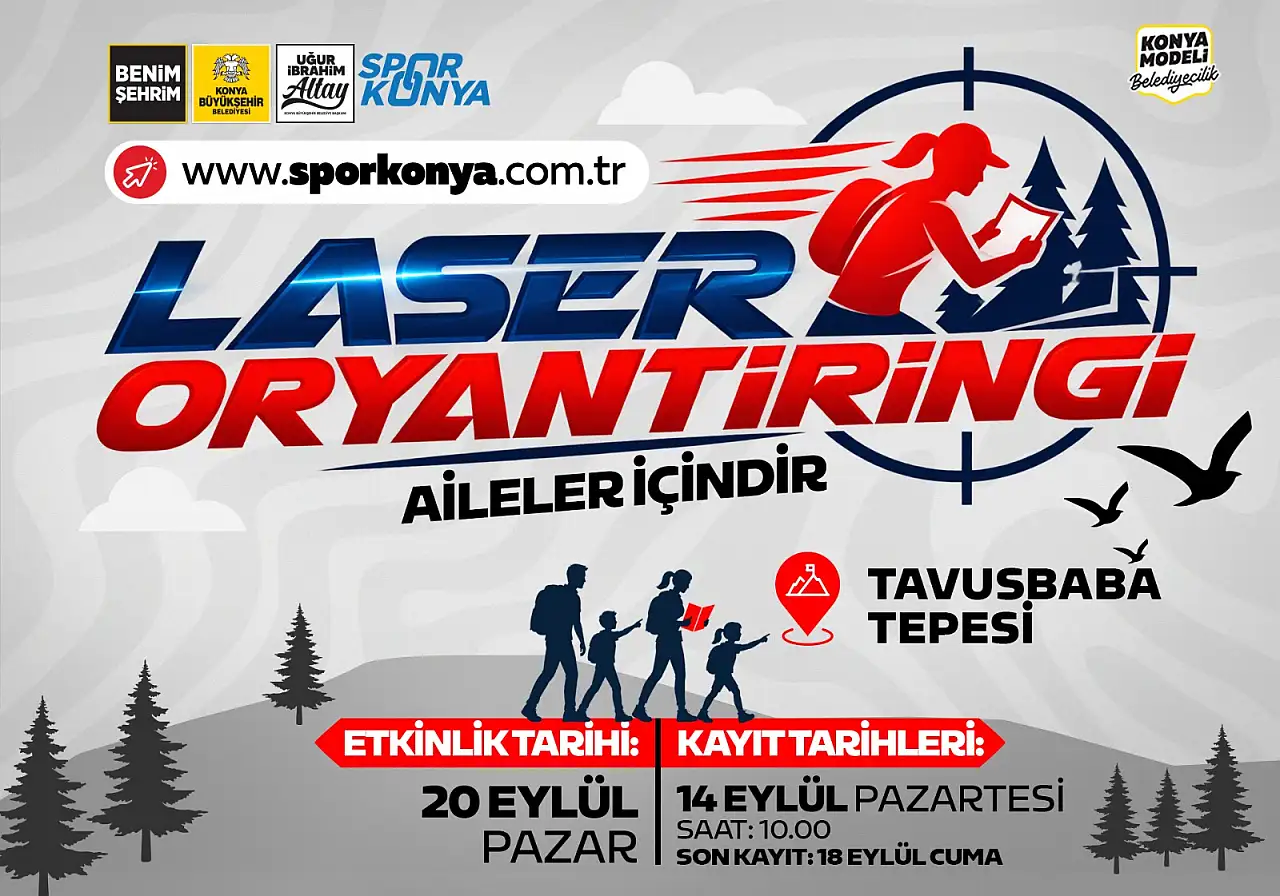 Konya'da aileler bu kez doğada yarışacak! Kayıt ekranı açıldı!