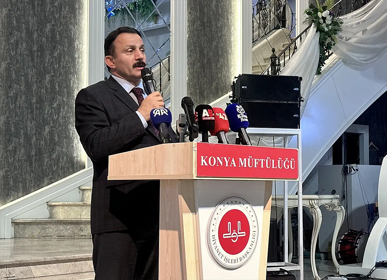 Konya'da Gazze'ye destek olan hayırseverler bir araya geldi