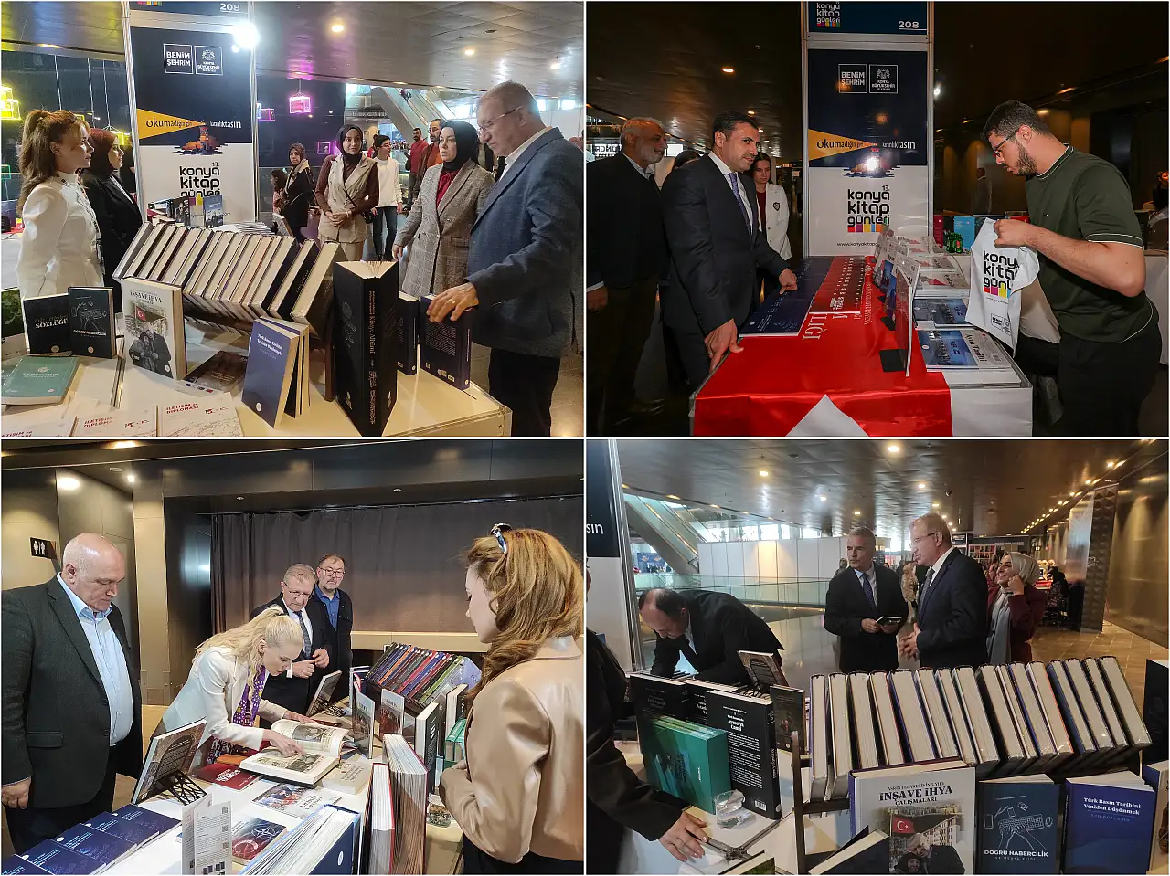 -İletişim Başkanlığı Yayınları Konya'da kitapseverlerle buluştu