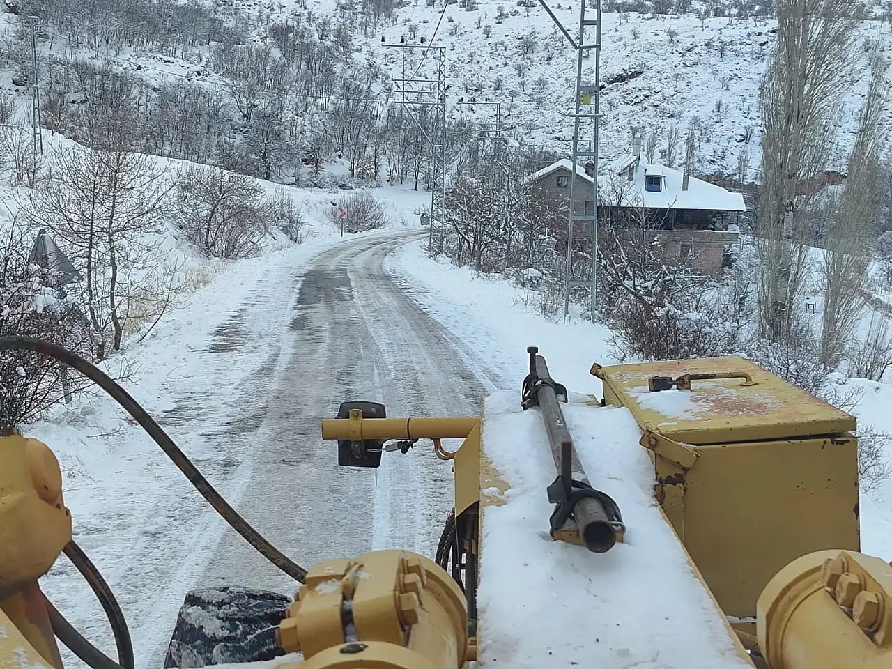 Konya karla mücadelede 24 saat teyakkuzda!