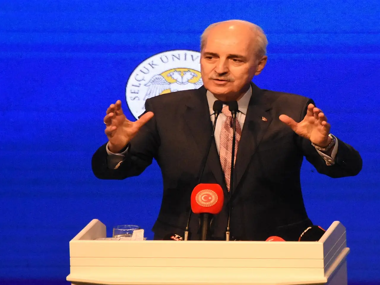 Numan Kurtulmuş Konya'da konuştu: Allah hiçbir toprağı bir millete vadetmedi