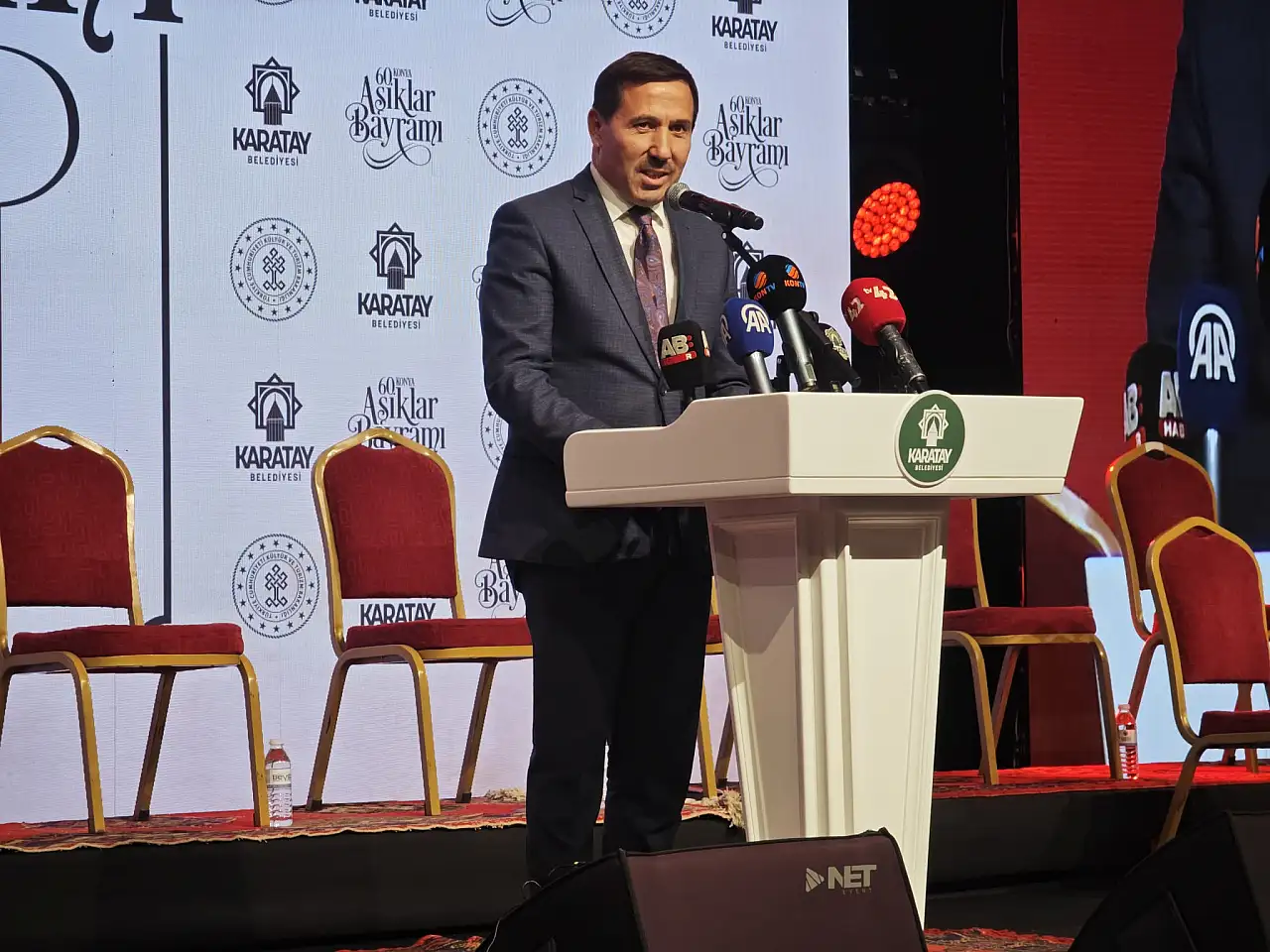 Konya'da 60. Aşıklar Bayramı coşkusu! Sazın ve sözün şöleni başladı