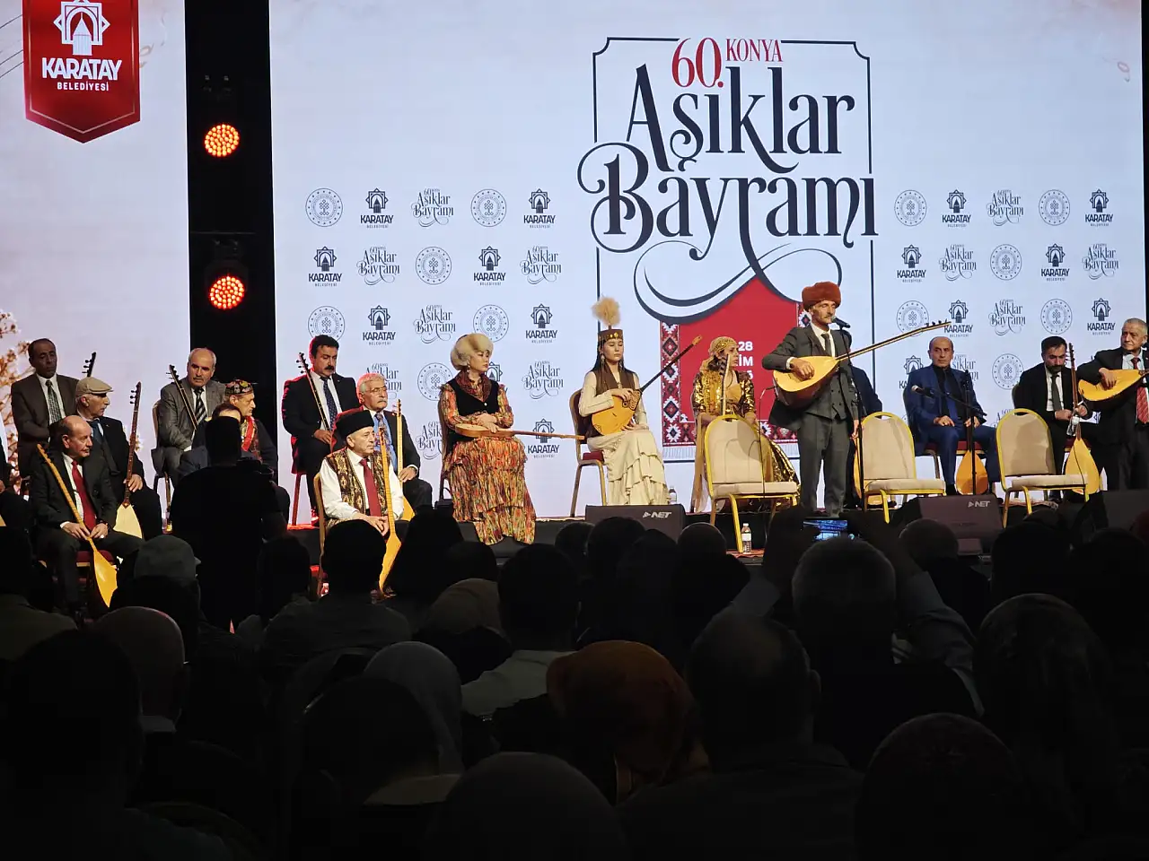 Konya'da 60. Aşıklar Bayramı coşkusu! Sazın ve sözün şöleni başladı