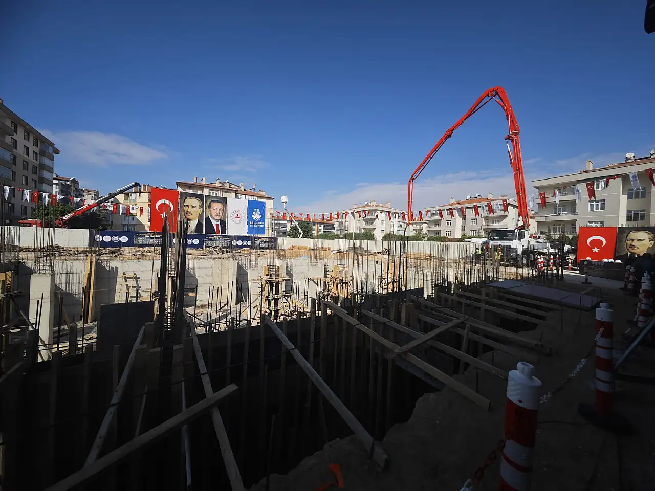 Konya'da yeni İlçe Emniyet Müdürlüğü yükseliyor!
