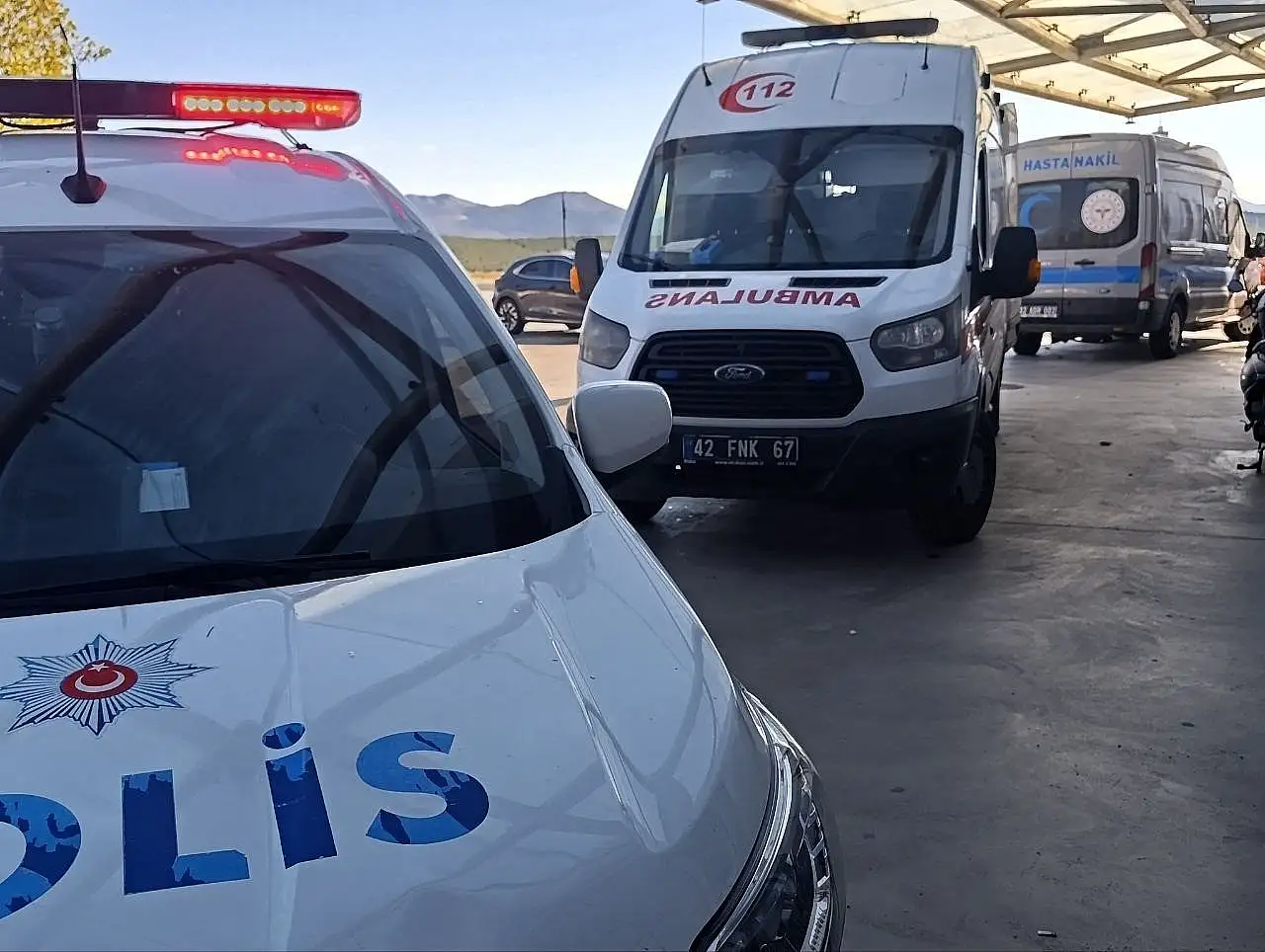 Konya'da ikinci kattan düşen alzheimer hastası kadın yaralandı!