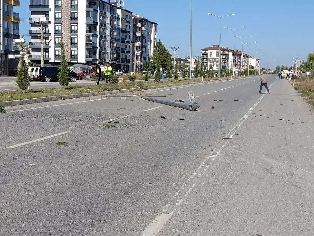 Konya'da feci kaza! Taklalar atıp savruldu