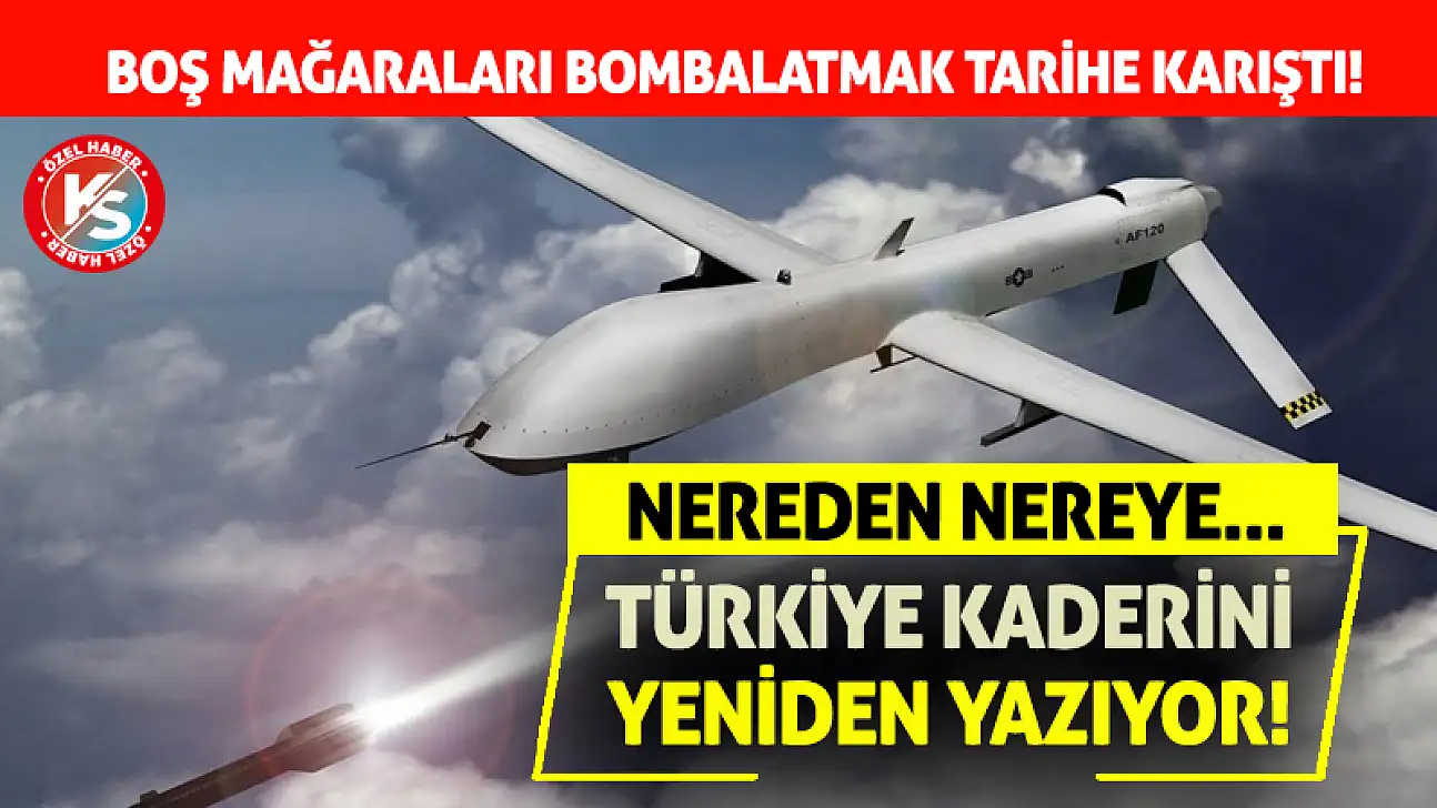 Boş Mağaraları Bombalatmak Tarihe Karıştı! Türkiye Kaderini Yeniden Yazıyor!