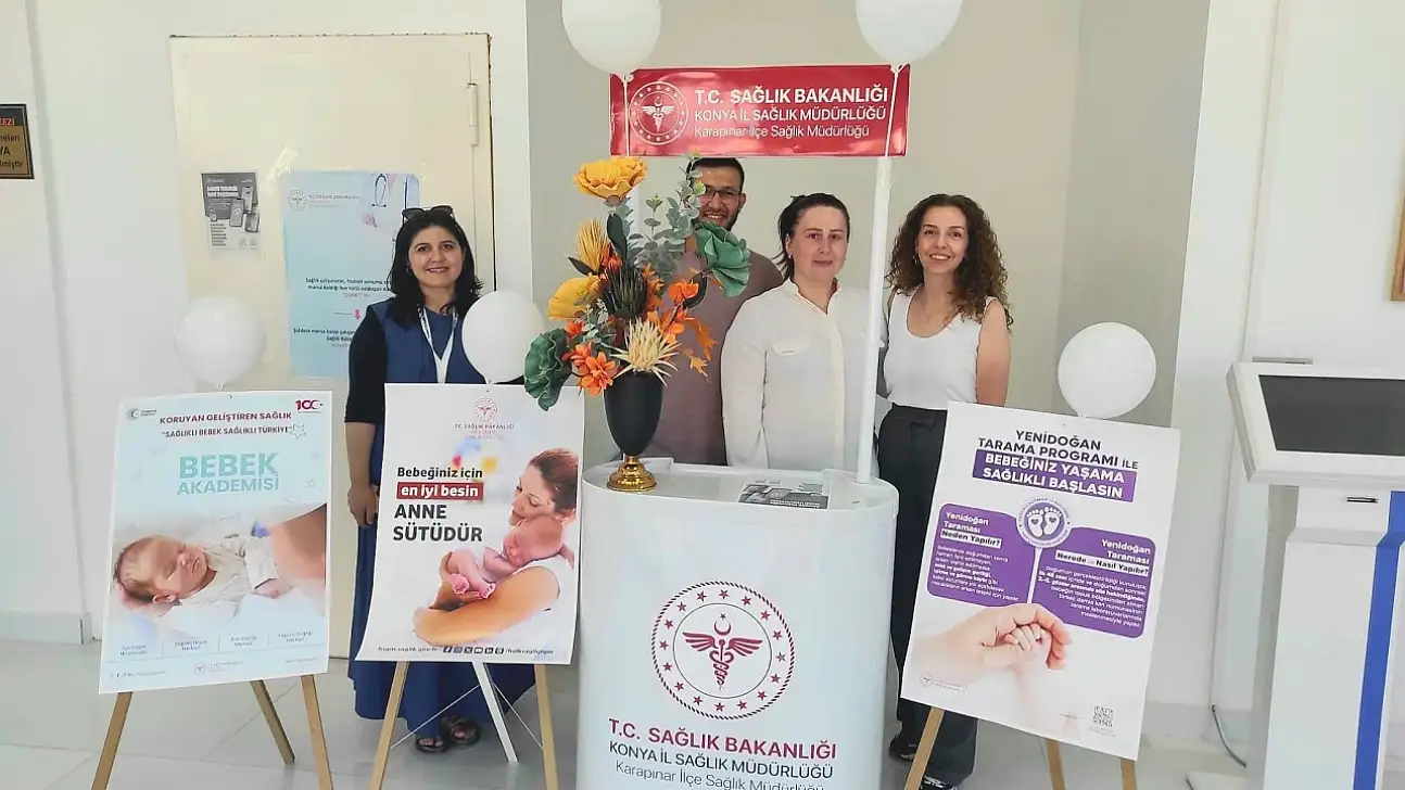 Konya'da 'Sağlıklı Anne, Sağlıklı Gelecek' etkinliği düzenlendi
