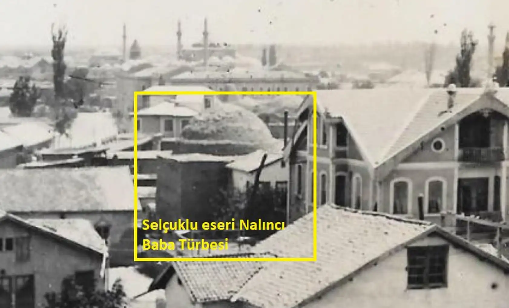 Konya'da bir gecede gizlice yıktırılan türbe kime ait?