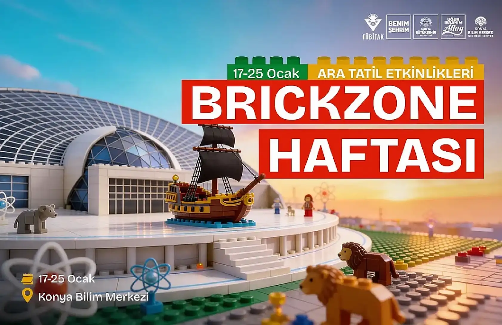 Konya'da ücretsiz atölye şenliği! Çocuklar bu tatili unutamayacak!