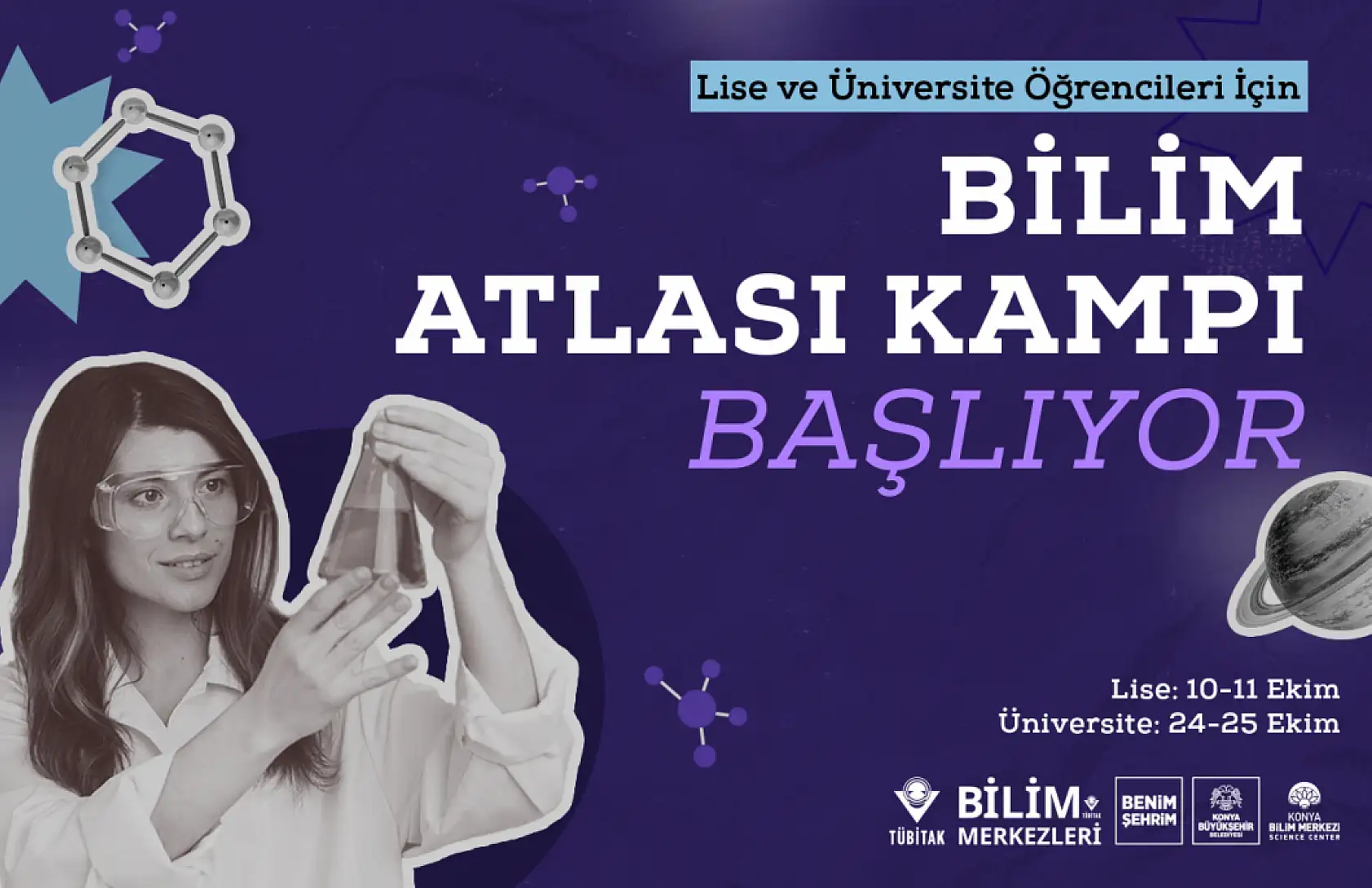 Konya'da gençlere müjde: Bilim Atlası kampı başlıyor!