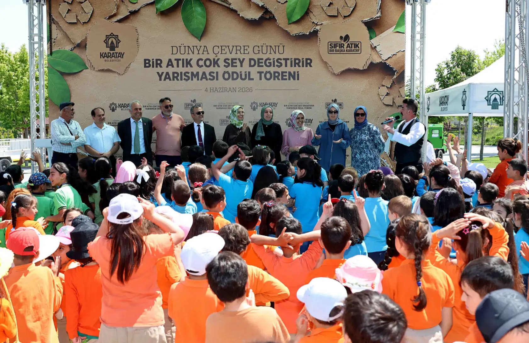 Karatay'da bir atık çok şey değiştirdi! Gençler geri dönüşümde tarih yazdı