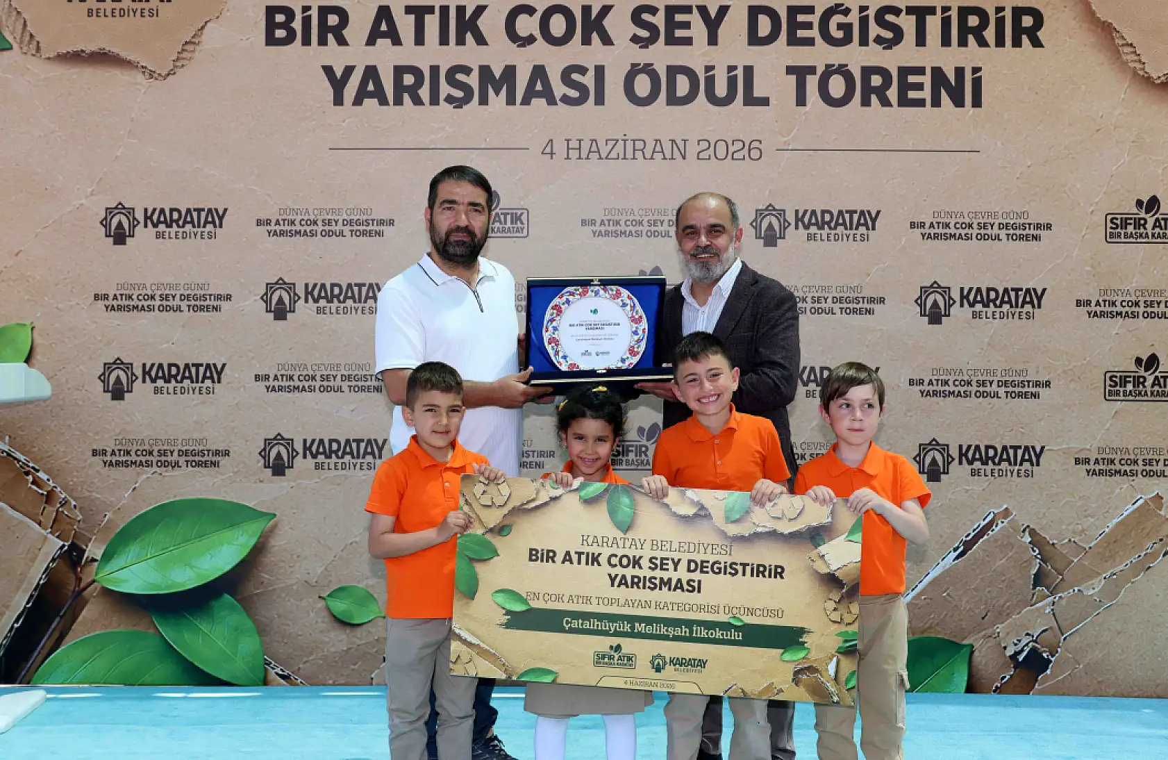 Karatay'da bir atık çok şey değiştirdi! Gençler geri dönüşümde tarih yazdı