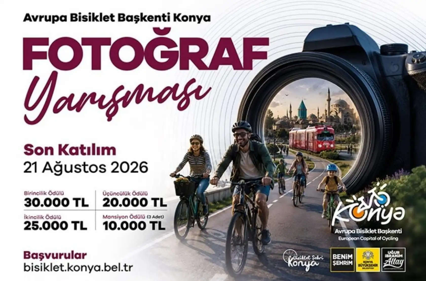 Konya'da fotoğraf çeken 30 bin TL kazanacak! Başvuruyu kaçırma