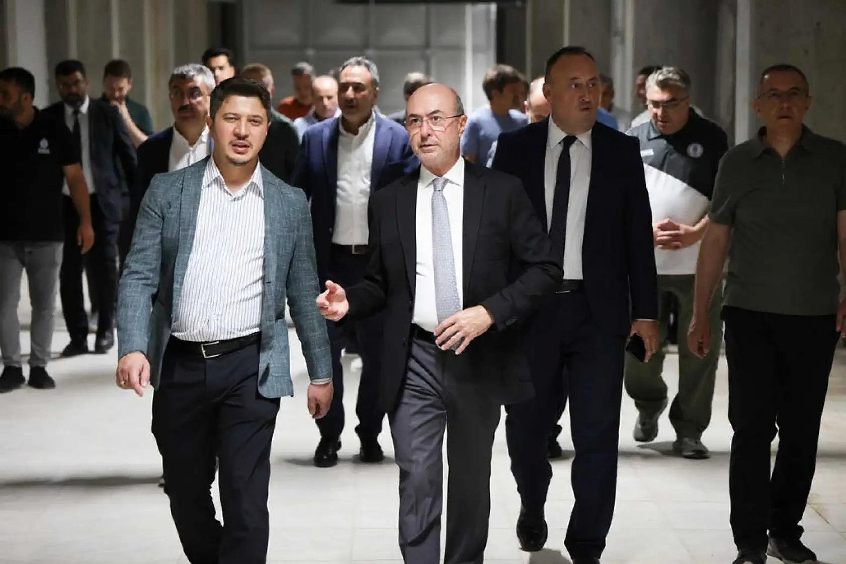 Selçuklu Sporcu Yetiştirme Merkezi'ne üst düzey ziyaret! Tesis tam not aldı!
