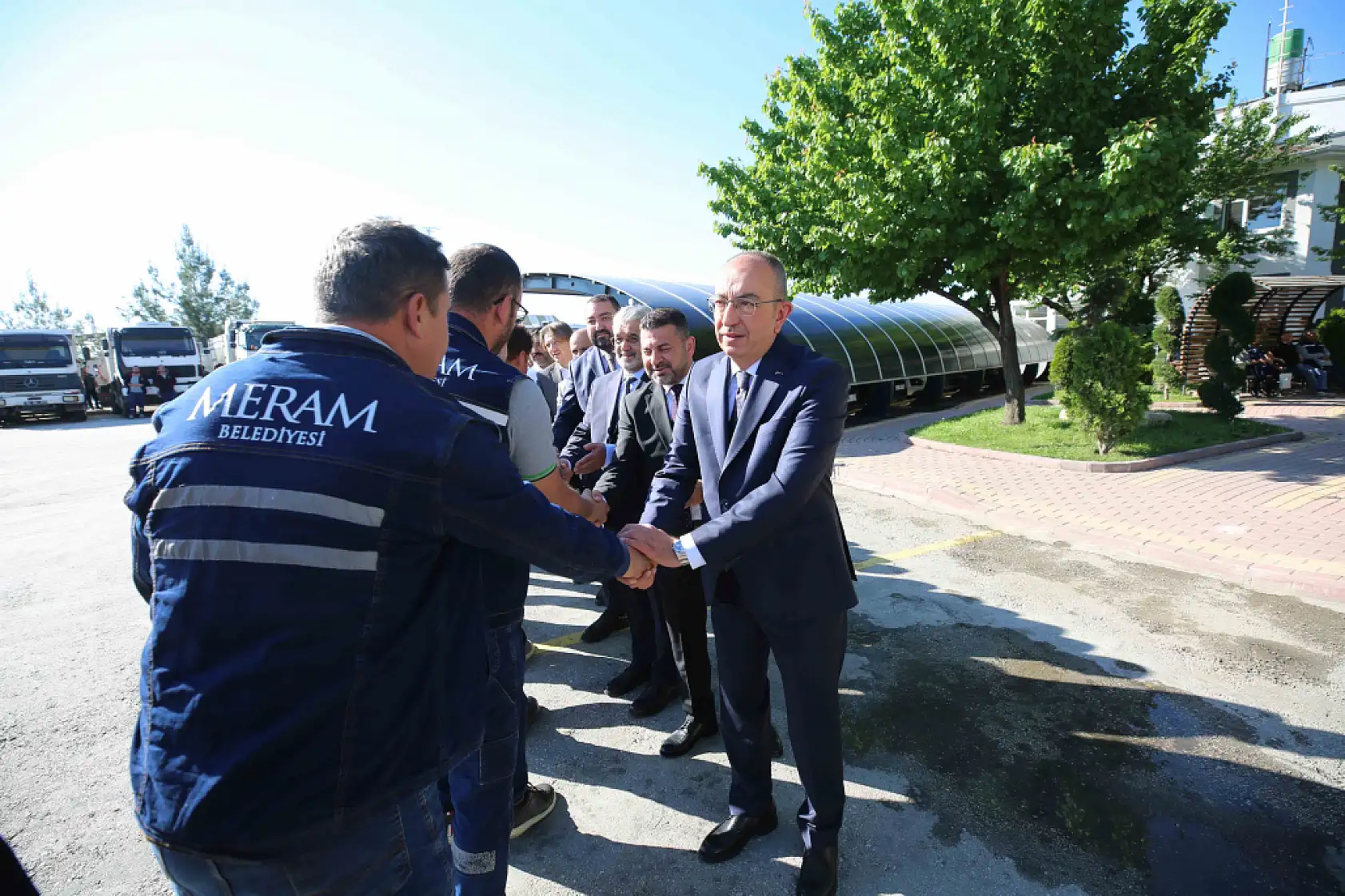 Meram Belediyesi bayram sonrası bir araya geldi