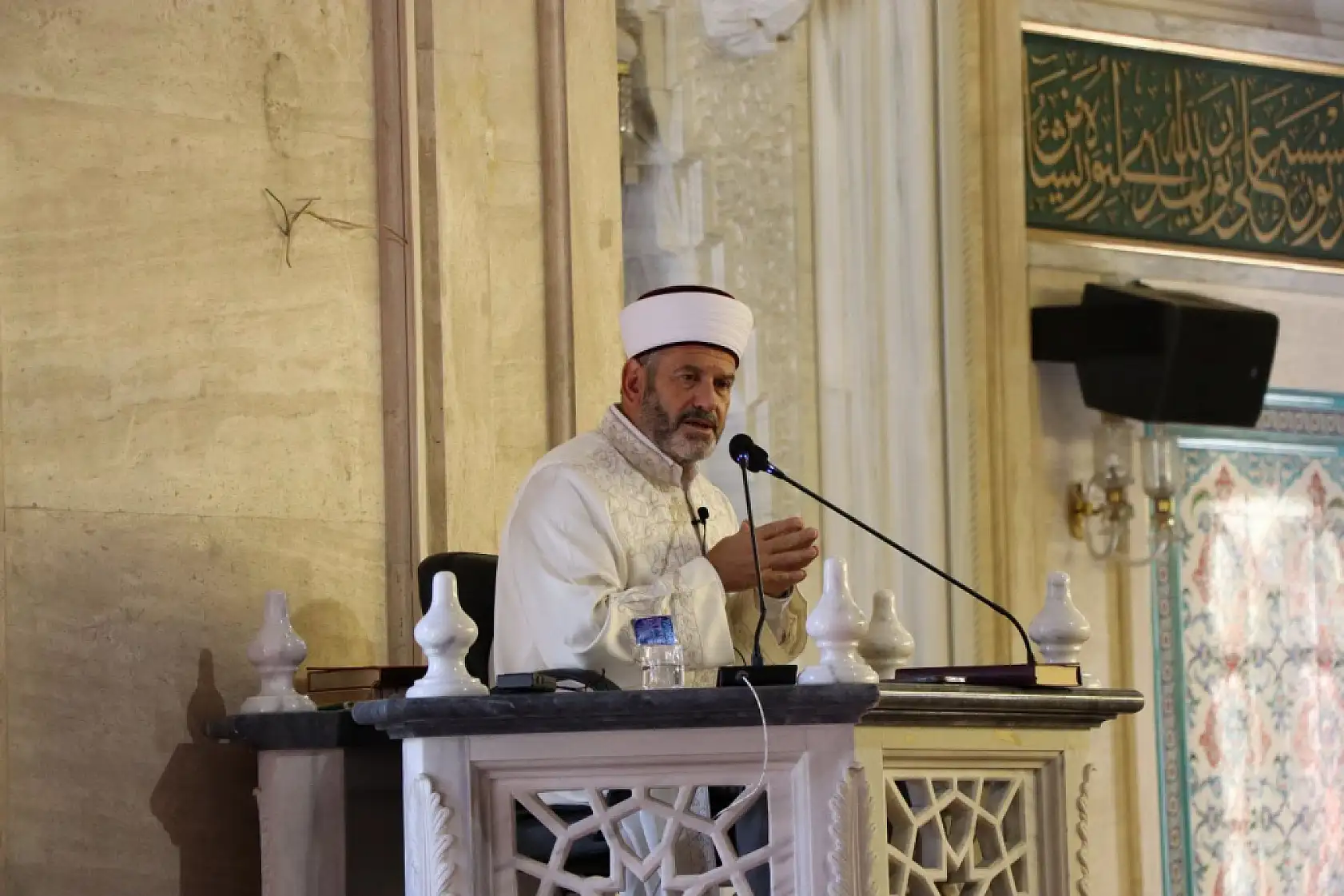 Konya İl Müftüsü Prof. Dr. Ali Öge cemaate veda etti!