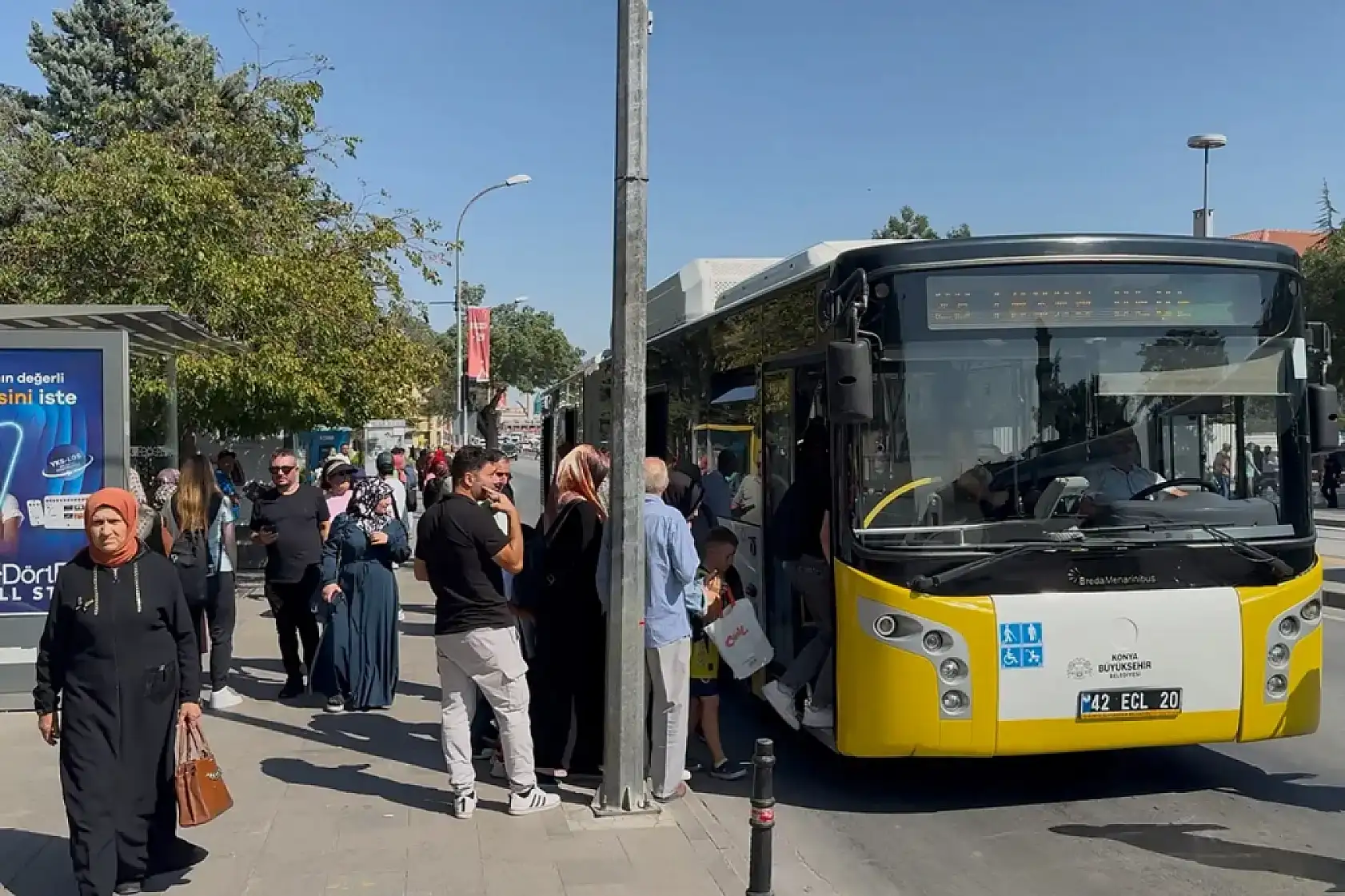 Konya'da tramvay ve otobüs seferleri değişiyor! Hangi yollar kapalı?