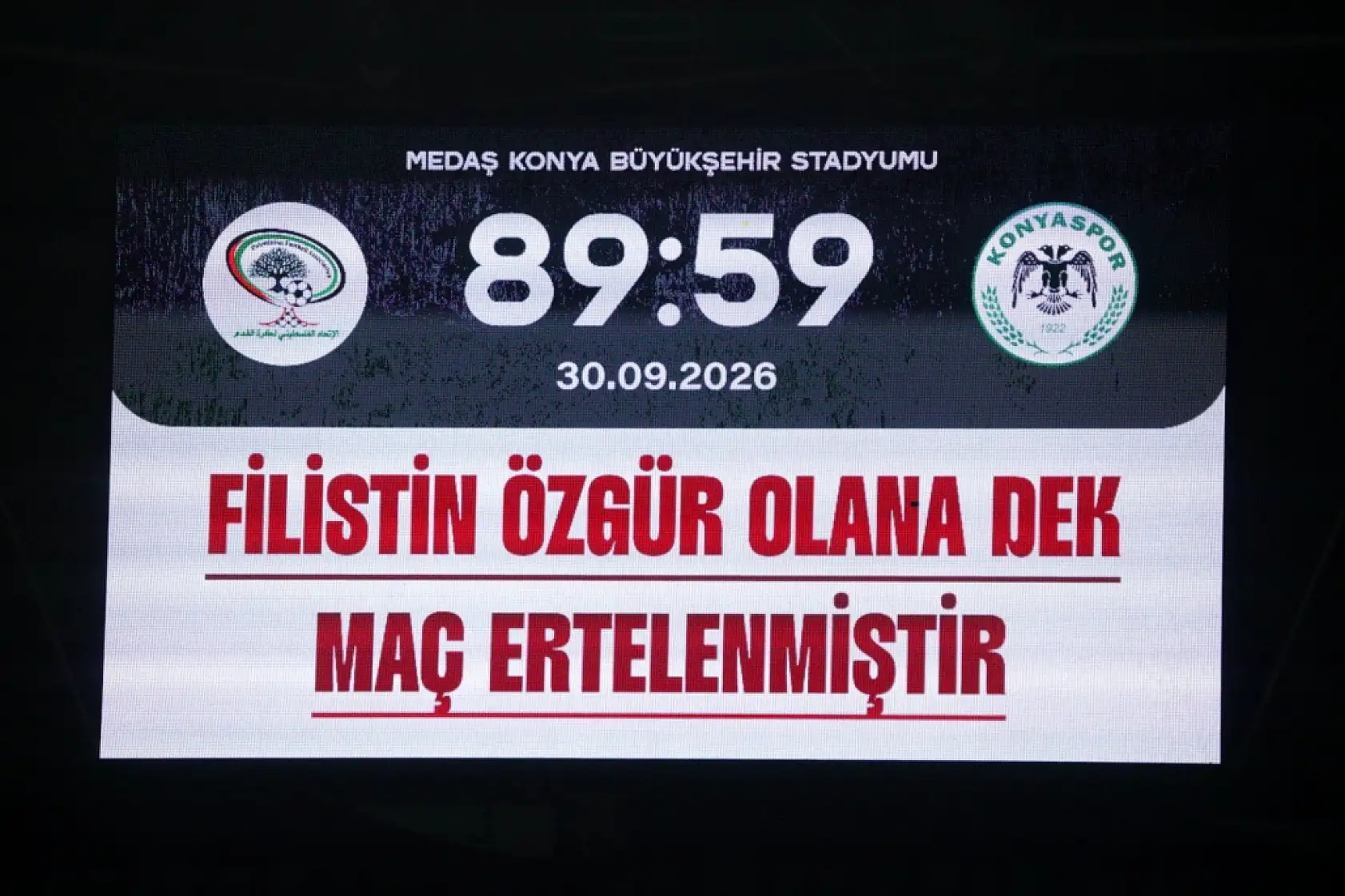 Cumhurbaşkanı Erdoğan'dan Konya'ya teşekkür! Filistin için tek yürek oldular
