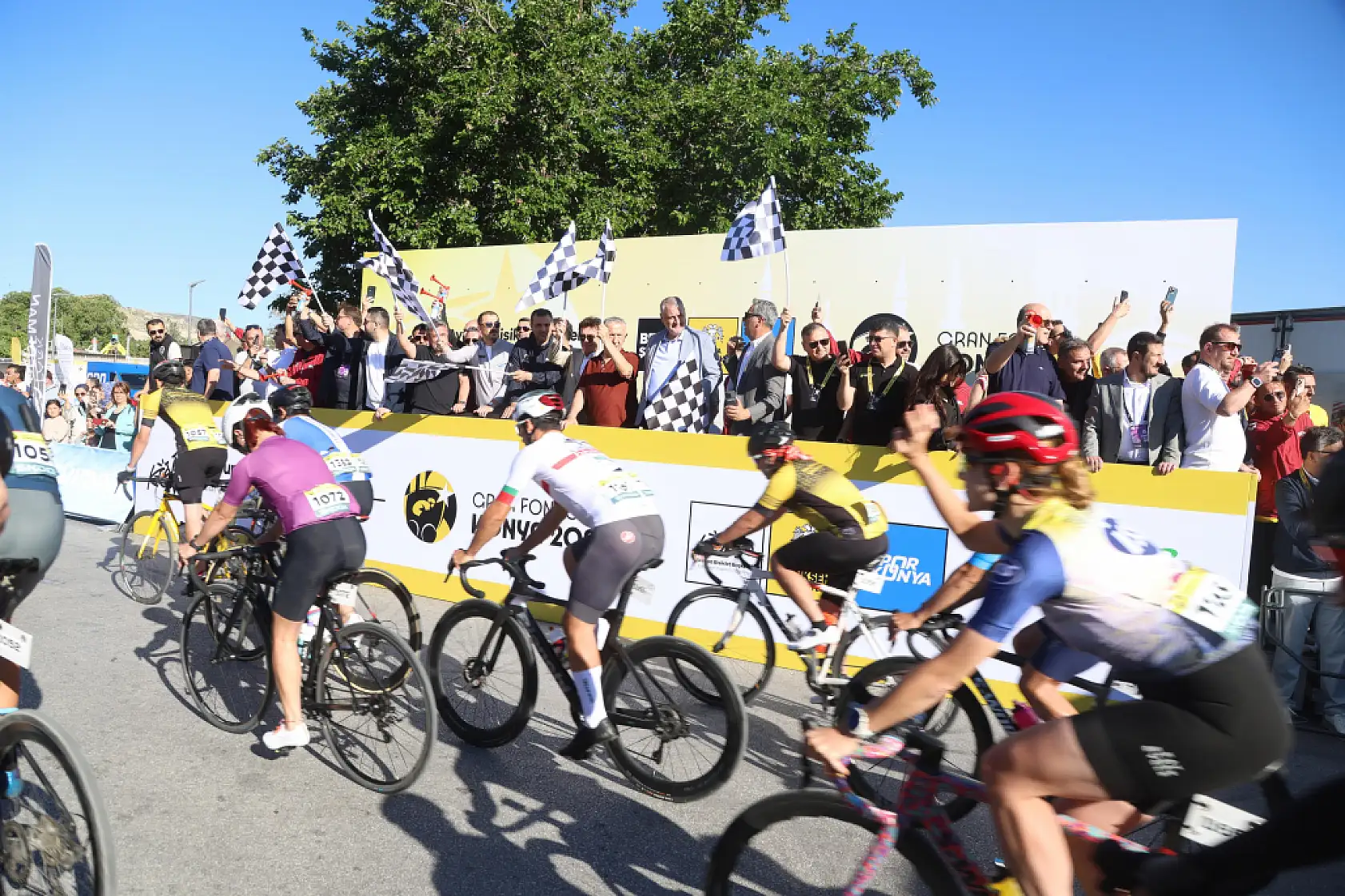 Konya'da bir ilk yaşandı! Granfondo Yarışı nefes kesti