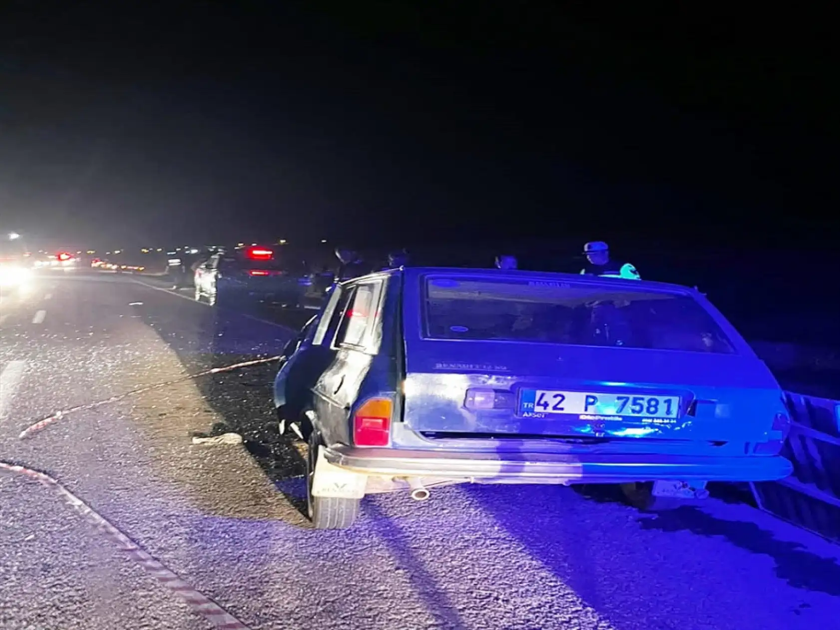 Konya'da katliam gibi kaza! Traktöre çarpan yaşlı çift can verdi