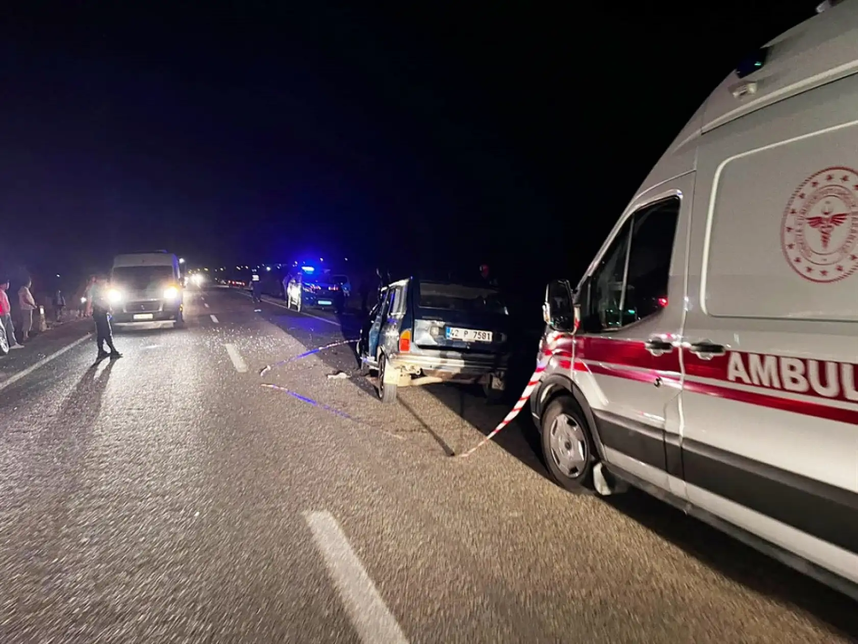 Konya'da katliam gibi kaza! Traktöre çarpan yaşlı çift can verdi
