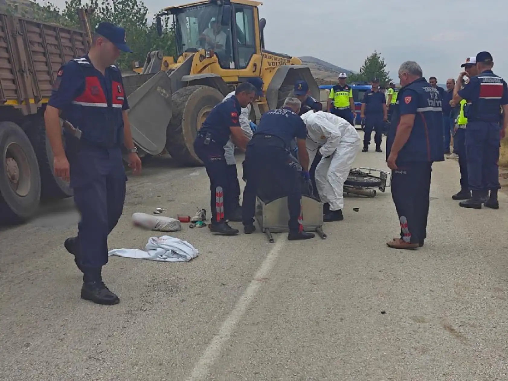 Konya'dan çıkan ilçe belediye aracı kazaya karıştı! Genç sürücü öldü