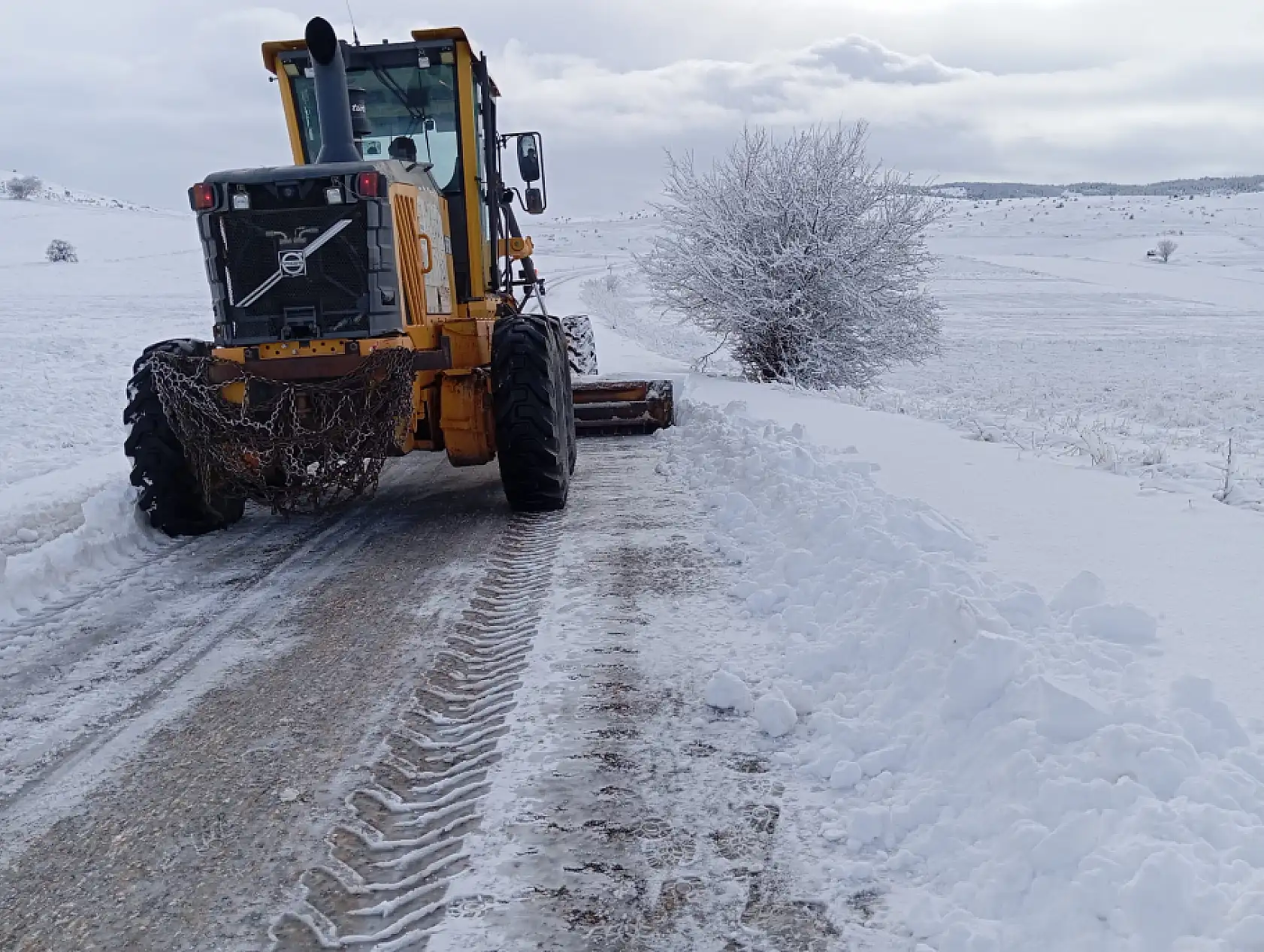 Konya'da kar seferberliği sürüyor! İşte yol çalışması yapılan mahalleler…