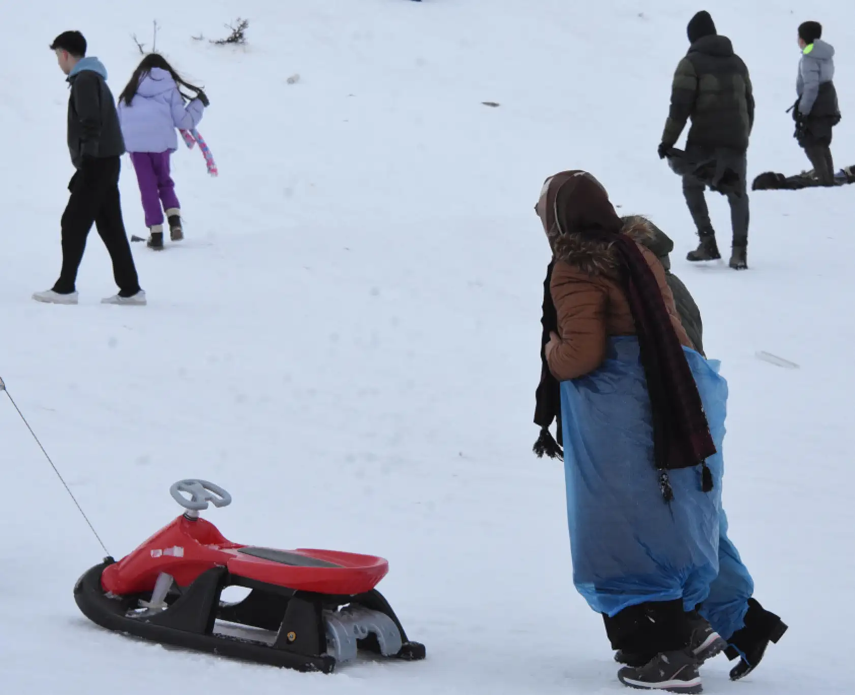 Konya'nın Uludağ'ında adım atacak yer kalmadı! Vatandaş teleferik istiyor!