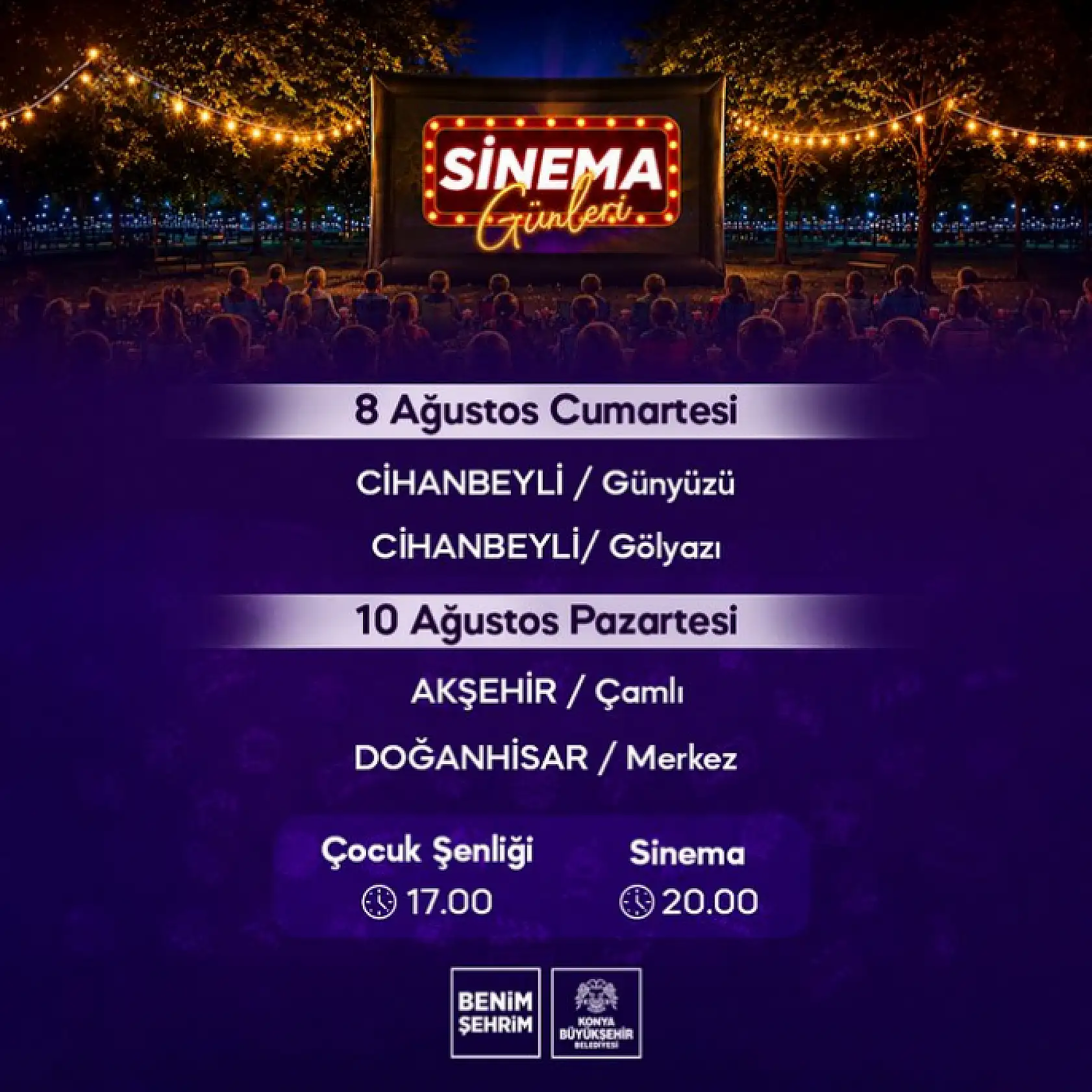 Konya'nın 3 ilçesi dikkat! O günlere plan yapmayın!