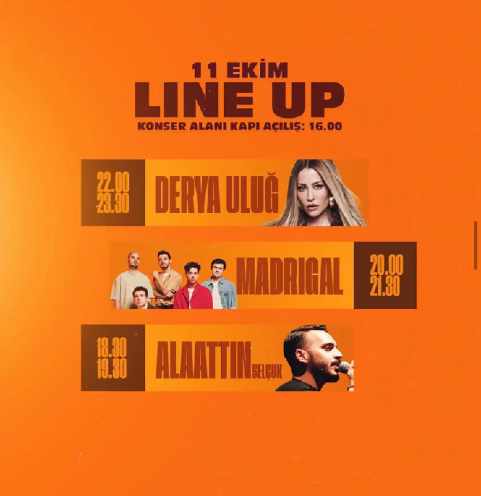 Festonia Konya'ya geliyor: İki gün sürecek müzik şöleni için biletler satışa çıktı!