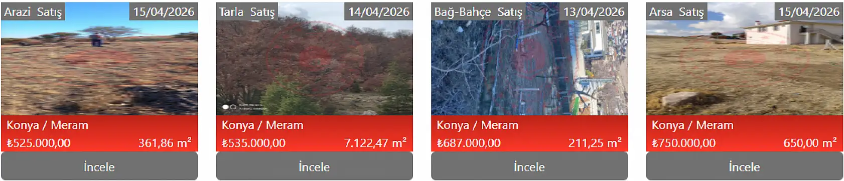 Milli Emlak, Konya'da 41 bine tapu sahibi yapıyor! Yatırımlık 12 arazi görücüye çıktı!
